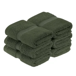 SUPERIOR® Madeline Collection | Plush Egyptian Cotton 6-pc. Quick Dry Washcloth