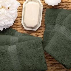 SUPERIOR® Madeline Collection | Plush Egyptian Cotton 6-pc. Quick Dry Washcloth