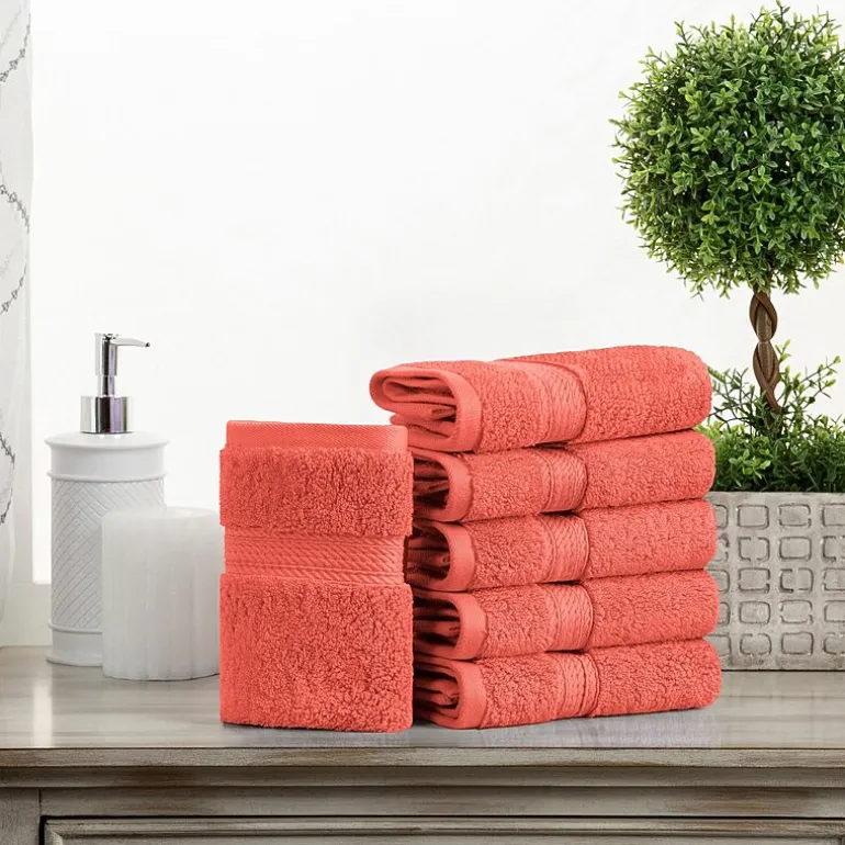 SUPERIOR® Madeline Collection | Plush Egyptian Cotton 6-pc. Quick Dry Washcloth