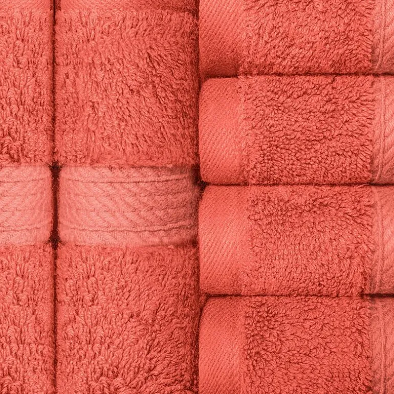 SUPERIOR® Madeline Collection | Plush Egyptian Cotton 6-pc. Quick Dry Washcloth