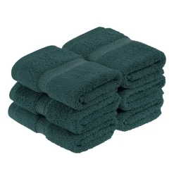 SUPERIOR® Madeline Collection | Plush Egyptian Cotton 6-pc. Quick Dry Washcloth
