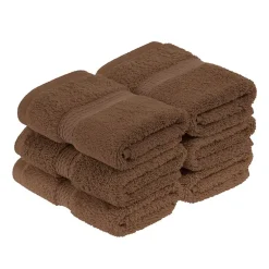 SUPERIOR® Madeline Collection | Plush Egyptian Cotton 6-pc. Quick Dry Washcloth