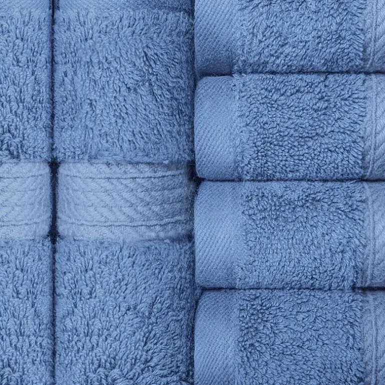 SUPERIOR® Madeline Collection | Plush Egyptian Cotton 6-pc. Quick Dry Washcloth