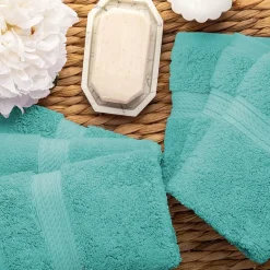 SUPERIOR® Madeline Collection | Plush Egyptian Cotton 6-pc. Quick Dry Washcloth