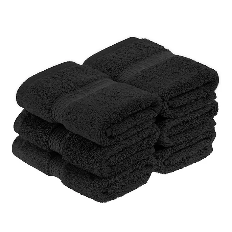 SUPERIOR® Madeline Collection | Plush Egyptian Cotton 6-pc. Quick Dry Washcloth