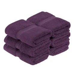 SUPERIOR® Madeline Collection | Plush Egyptian Cotton 6-pc. Quick Dry Washcloth