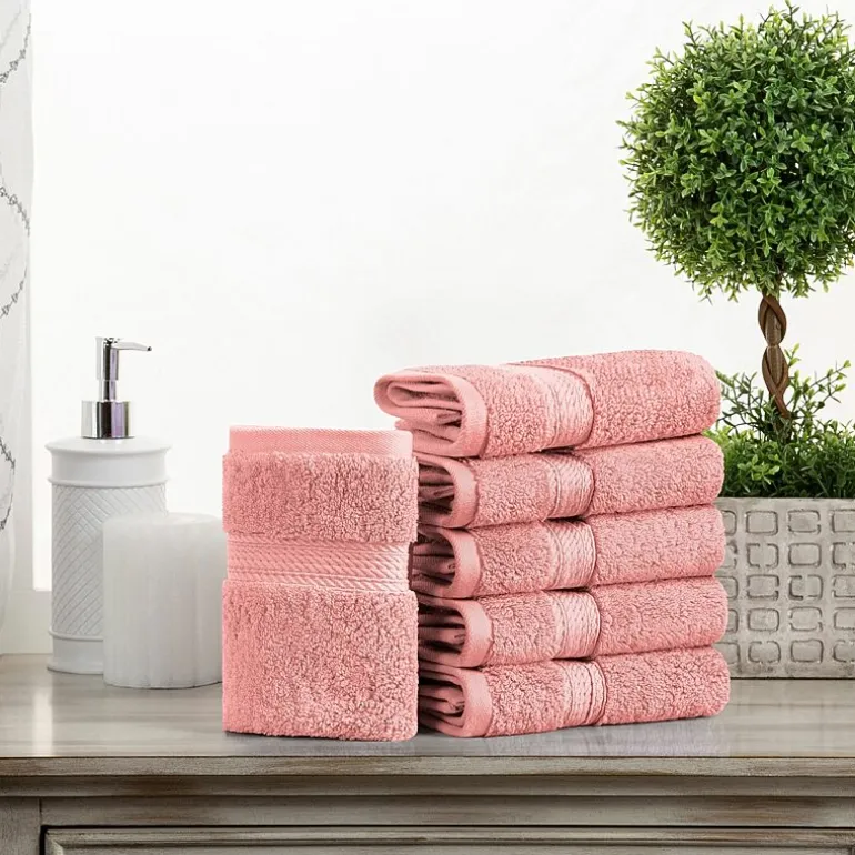 SUPERIOR® Madeline Collection | Plush Egyptian Cotton 6-pc. Quick Dry Washcloth