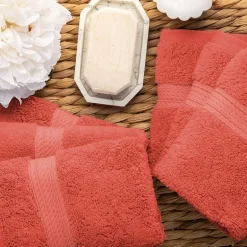 SUPERIOR® Madeline Collection | Plush Egyptian Cotton 6-pc. Quick Dry Washcloth