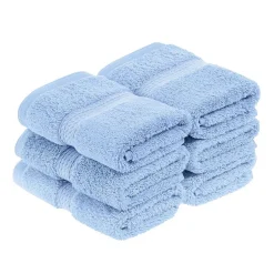 SUPERIOR® Madeline Collection | Plush Egyptian Cotton 6-pc. Quick Dry Washcloth