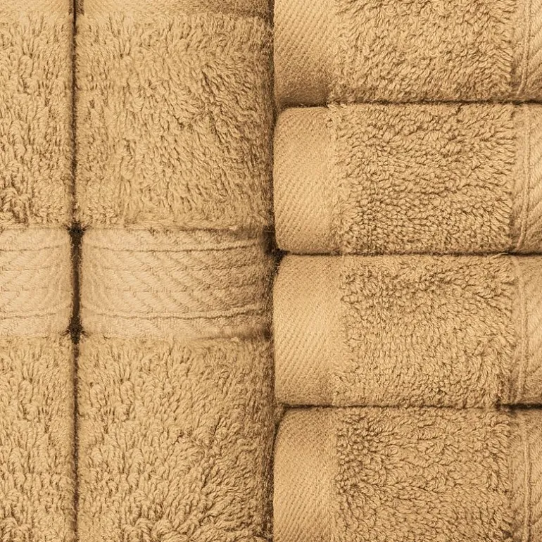 SUPERIOR® Madeline Collection | Plush Egyptian Cotton 6-pc. Quick Dry Washcloth