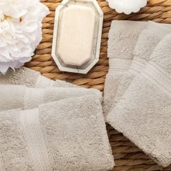 SUPERIOR® Madeline Collection | Plush Egyptian Cotton 6-pc. Quick Dry Washcloth
