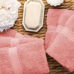 SUPERIOR® Madeline Collection | Plush Egyptian Cotton 6-pc. Quick Dry Washcloth