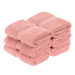 SUPERIOR® Madeline Collection | Plush Egyptian Cotton 6-pc. Quick Dry Washcloth
