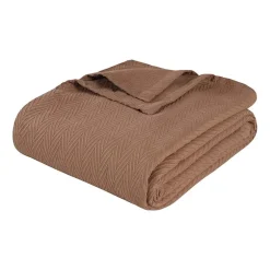 SUPERIOR® Metro Woven Zig-Zag Chevron Cotton Multi-Use Throw