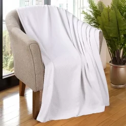 SUPERIOR® Metro Woven Zig-Zag Chevron Cotton Multi-Use Throw