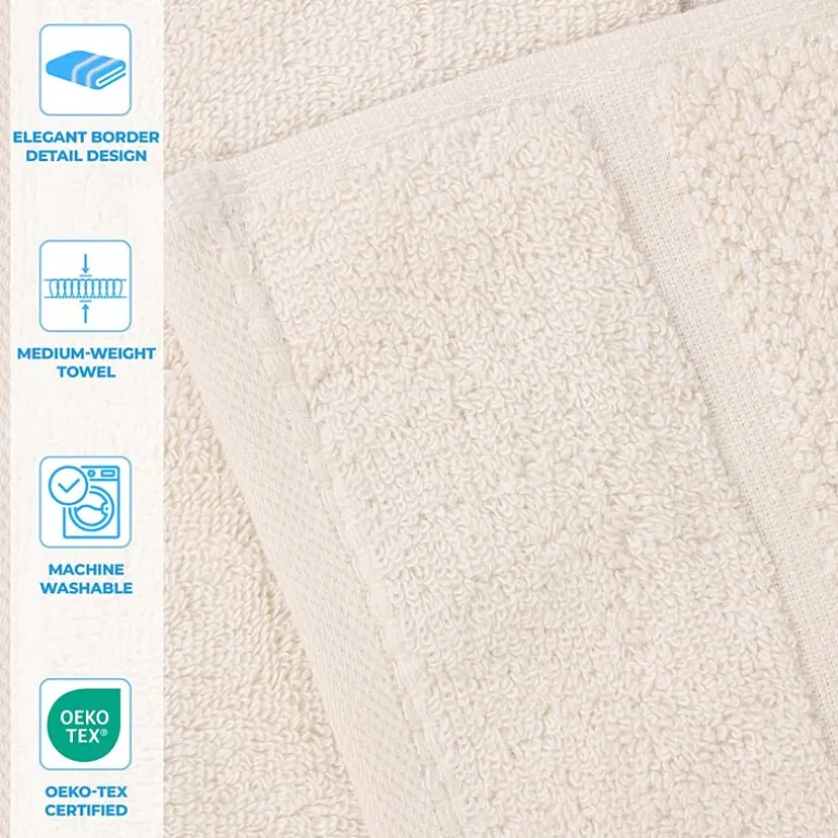 SUPERIOR® Mile Collection 12-pc. Quick Dry Washcloth