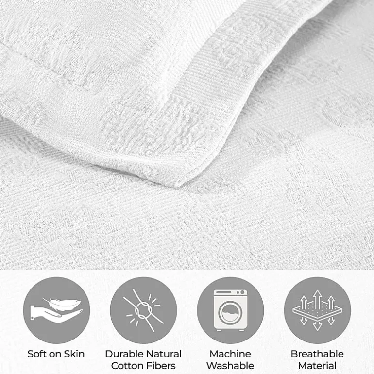 SUPERIOR® Paisley Lightweight Cotton Boho Print Bedspread
