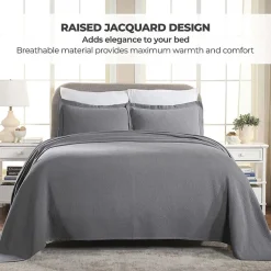SUPERIOR® Paisley Lightweight Cotton Boho Print Bedspread
