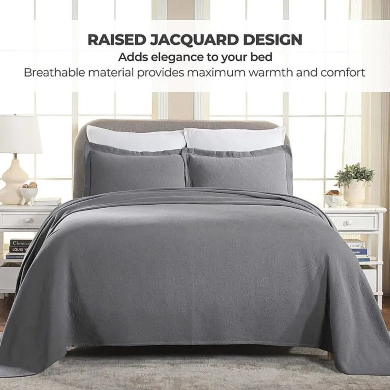 SUPERIOR® Paisley Lightweight Cotton Boho Print Bedspread