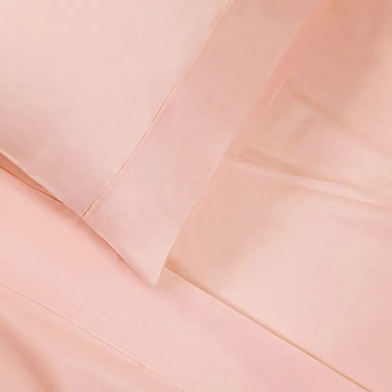 SUPERIOR® Percale Cotton Crisp Cool Breathable 300tc Deep Pocket Sheet Set