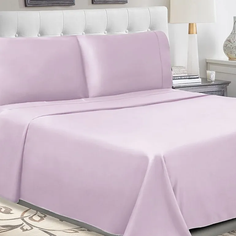 SUPERIOR® Percale Cotton Crisp Cool Breathable 300tc Deep Pocket Sheet Set