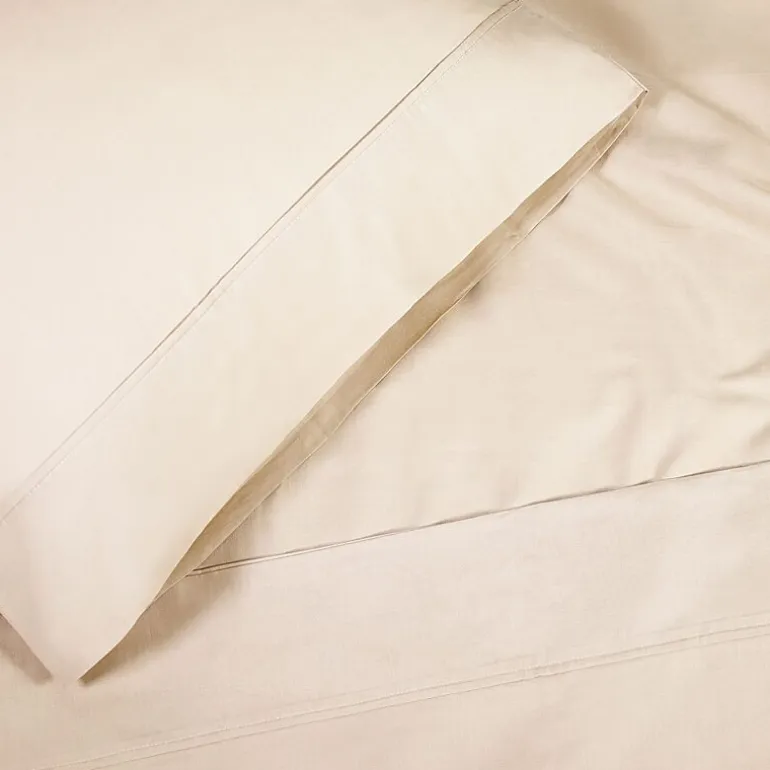 SUPERIOR® Percale Cotton Crisp Cool Breathable 300tc Deep Pocket Sheet Set