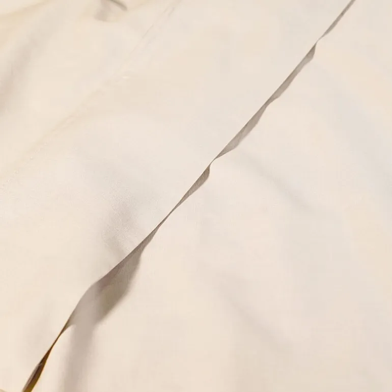 SUPERIOR® Percale Cotton Crisp Cool Breathable 300tc Deep Pocket Sheet Set