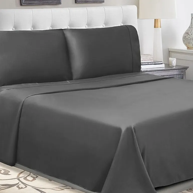 SUPERIOR® Percale Cotton Crisp Cool Breathable 300tc Deep Pocket Sheet Set