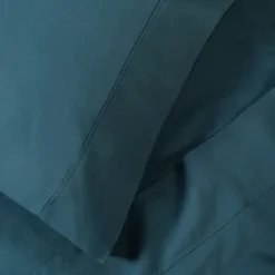 SUPERIOR® Percale Cotton Crisp Cool Breathable 300tc Deep Pocket Sheet Set