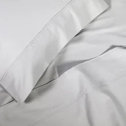 SUPERIOR® Percale Cotton Crisp Cool Breathable 300tc Deep Pocket Sheet Set