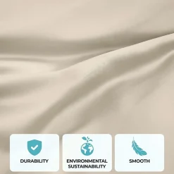 SUPERIOR® Rayon From Bamboo Cooling Silky 300tc Deep Pocket Sheet Set