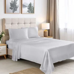 SUPERIOR® Rayon From Bamboo Cooling Silky 300tc Deep Pocket Sheet Set