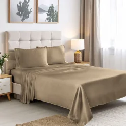 SUPERIOR® Rayon From Bamboo Cooling Silky 300tc Deep Pocket Sheet Set