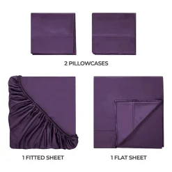 SUPERIOR® Rayon From Bamboo Cooling Silky 300tc Deep Pocket Sheet Set