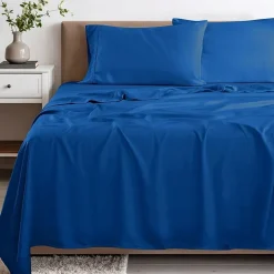 SUPERIOR® Rayon From Bamboo Cooling Silky 300tc Deep Pocket Sheet Set