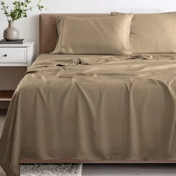 SUPERIOR® Rayon From Bamboo Cooling Silky 300tc Deep Pocket Sheet Set