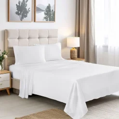 SUPERIOR® Rayon From Bamboo Cooling Silky 300tc Deep Pocket Sheet Set
