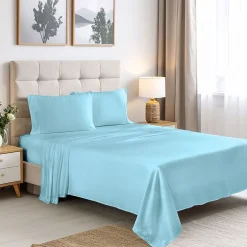 SUPERIOR® Rayon From Bamboo Cooling Silky 300tc Deep Pocket Sheet Set