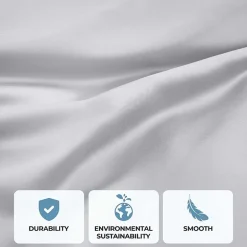 SUPERIOR® Rayon From Bamboo Cooling Silky 300tc Deep Pocket Sheet Set
