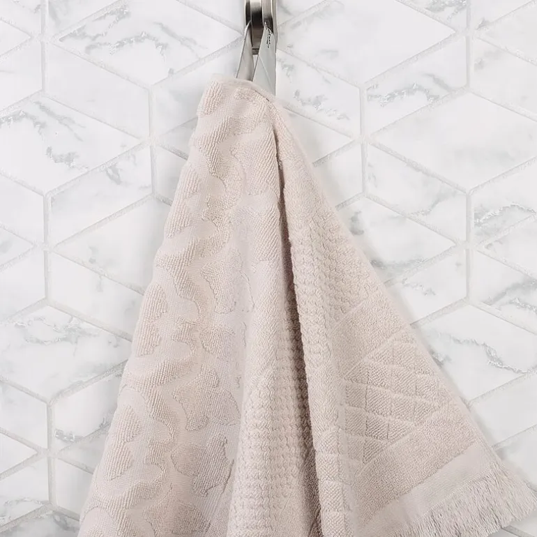 SUPERIOR® Rolla Collection | 100% Cotton 3-pc. Quick Dry Geometric Bath Towel