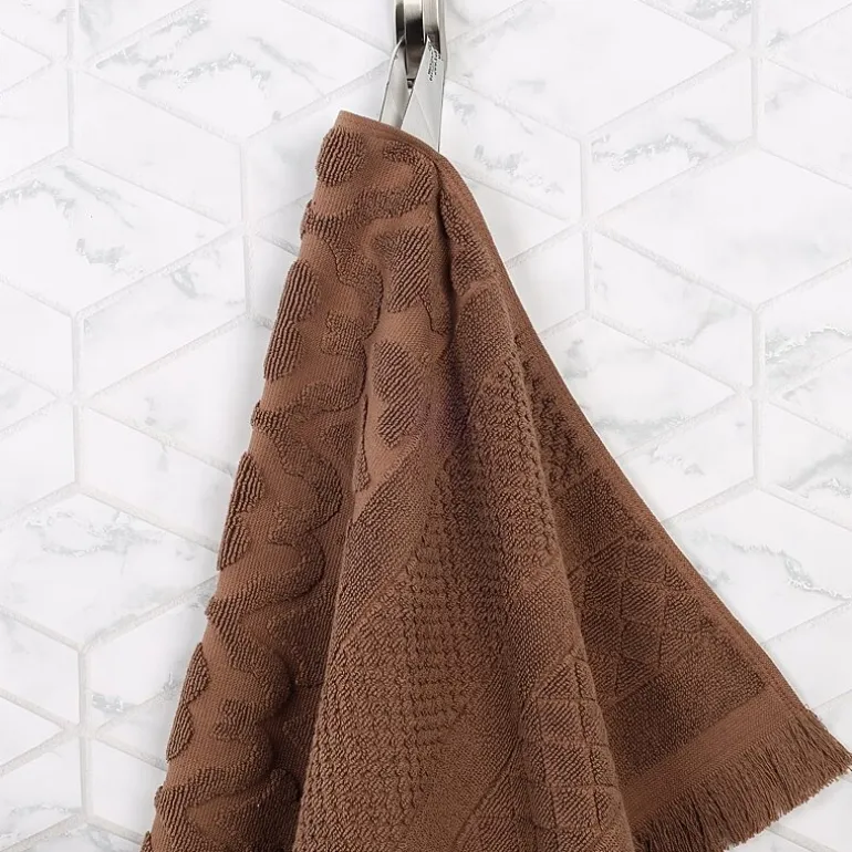 SUPERIOR® Rolla Collection | 100% Cotton 3-pc. Quick Dry Geometric Bath Towel