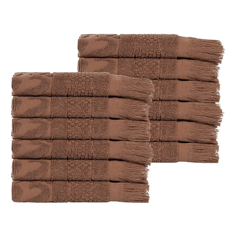 SUPERIOR® Rolla Collection | 100% Cotton 12-pc. Quick Dry Washcloth