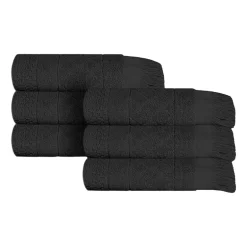 SUPERIOR® Rolla Collection | 100% Cotton 6-pc. Geometric Hand Towel