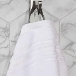 SUPERIOR® Sadie Zero Twist Jacquard Solid Cotton 4-pc. Quick Dry Bath Towel Set