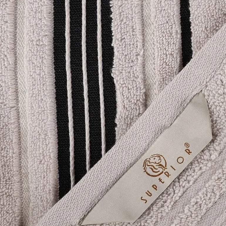 SUPERIOR® Sadie Zero Twist Jacquard Solid Cotton 4-pc. Quick Dry Bath Towel Set