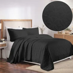 SUPERIOR® Serenity Cotton Matelasse Textured Jacquard Bedspread with Shams