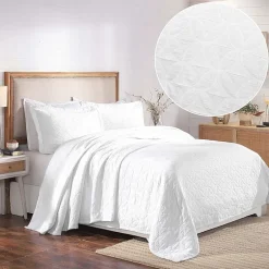 SUPERIOR® Serenity Cotton Matelasse Textured Jacquard Bedspread with Shams