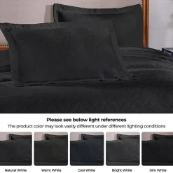 SUPERIOR® Serenity Cotton Matelasse Textured Jacquard Bedspread with Shams
