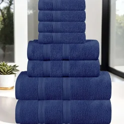 SUPERIOR® Smart Dry Cotton 8-pc. Quick Dry Bath Towel Set