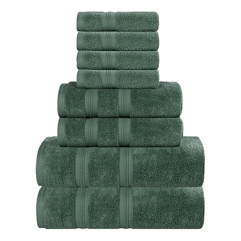 SUPERIOR® Smart Dry Cotton 8-pc. Quick Dry Bath Towel Set